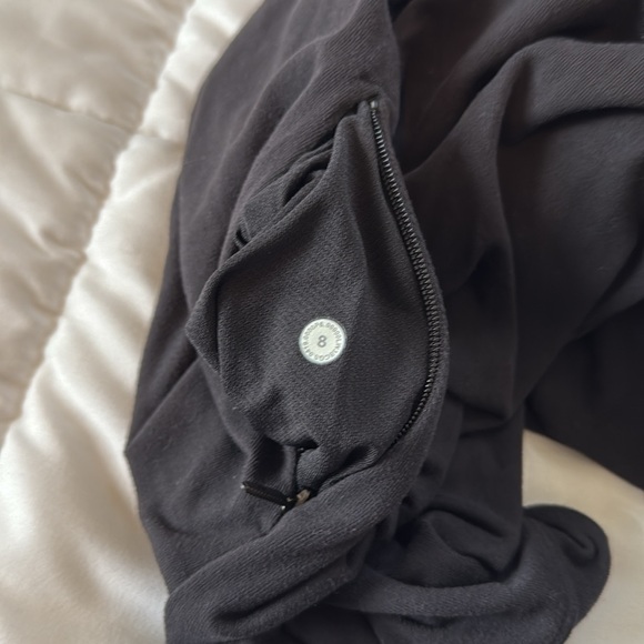 Lululemon Women’s Rulu Long Sleeve shirt Size 8 Black - Picture 5 of 9